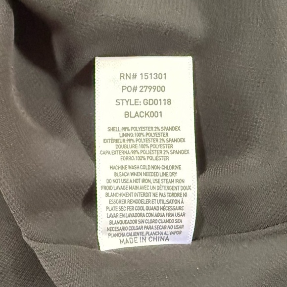 Good American Dress Satin Chemise Midi with Lace-Up Detail Chic Black Large - Picture 13 of 13